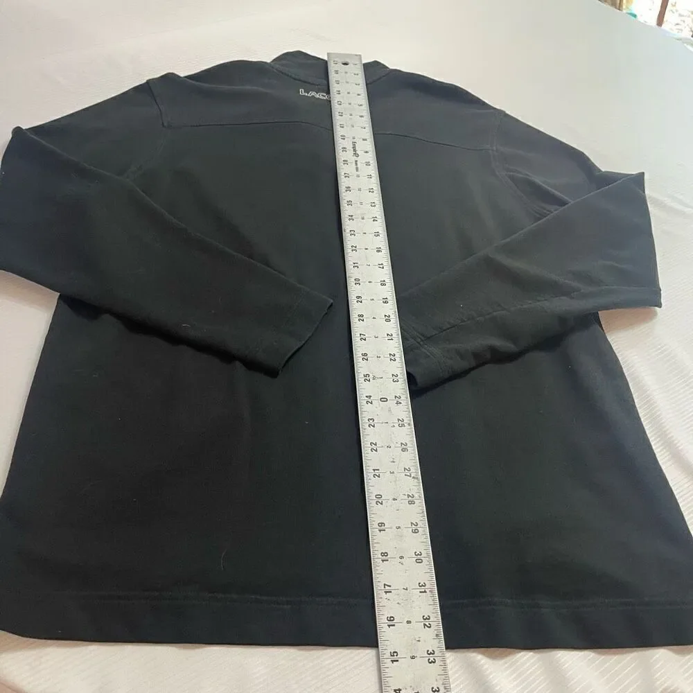Lacoste Black Sweater Pullover Size 6 US XL
